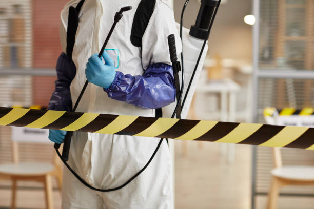 Professional Biohazard Cleanup technician working in Waterloo, WI